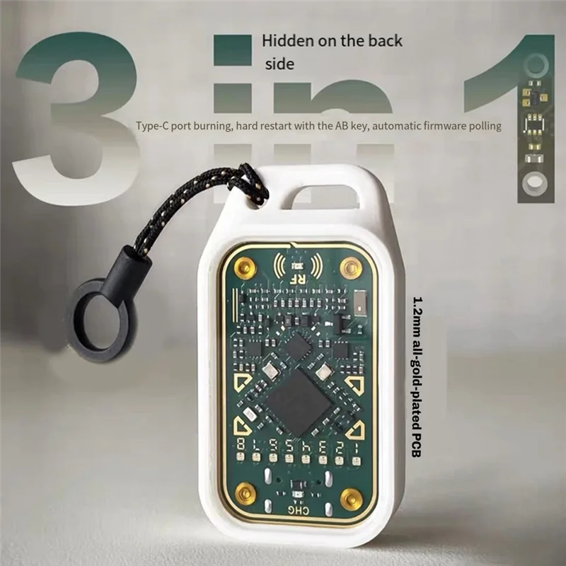 N75R-Chameleon Ultra RFID Smart Chip Reader Smart Card Emulator 6-Layer RFID Voor 125K 13.56M ID IC-kaart