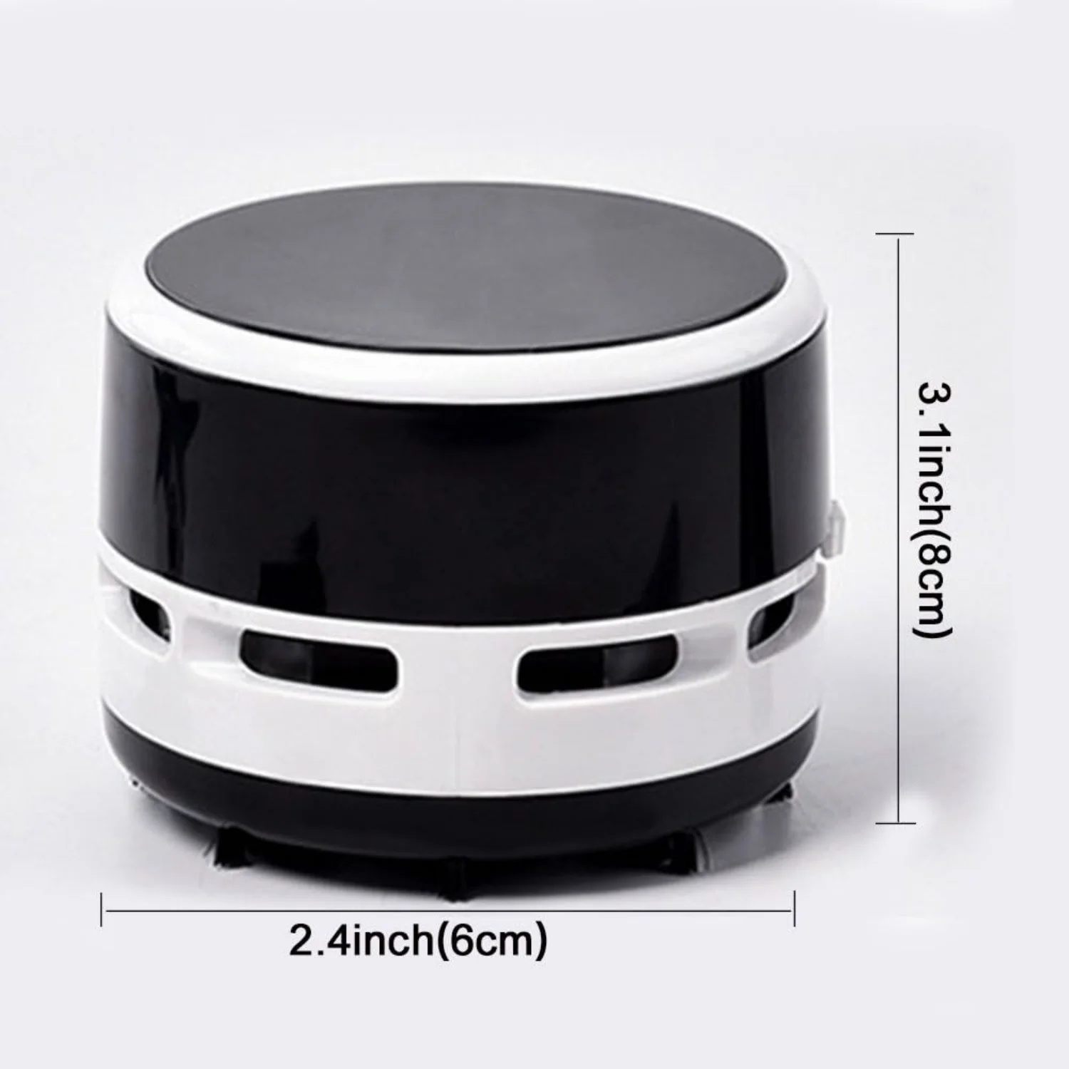 Mini Crumb Vacuum Cleaner Portable Desktop Sweeper Handheld Cordless Multifunction Cleaning for ,Office,Cars,Pet Hairs (no Batte