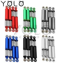4Pcs 1:10 Aluminum Alloy 70/80/90/100/110mm Shock Absorber Oil Damper for 1/10 RC Crawler Axial SCX10 Tamiya CC01 D90 TRX4 HPI