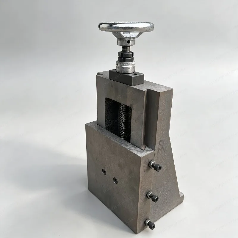 Manual Lifting Dovetail Slide Table, Cast Iron L-Type Guide Module for Optical Bench & Fixture