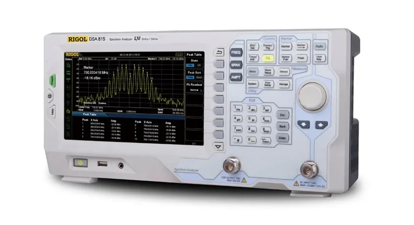 Rigol DSA815 1.5 GHz Spectrum Analyzer