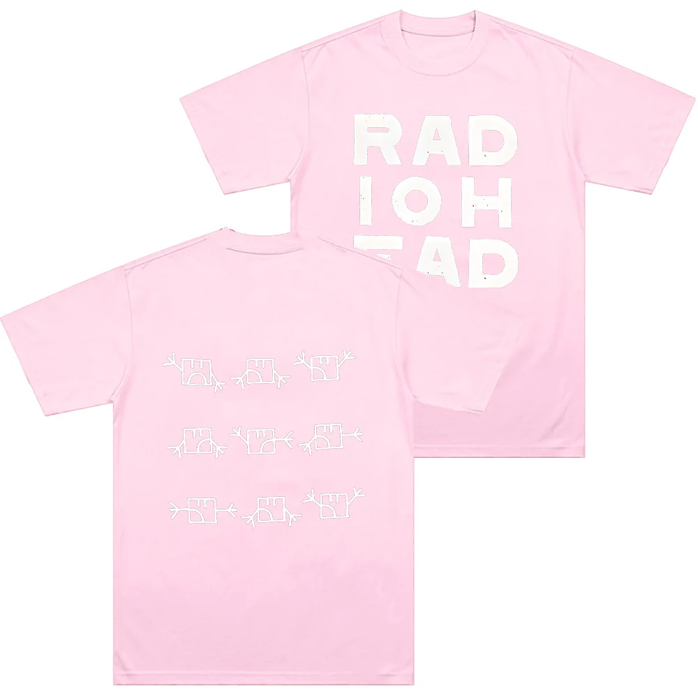 Radiohead Semaphore T-shirt Alternative Rock Band Cotton Long