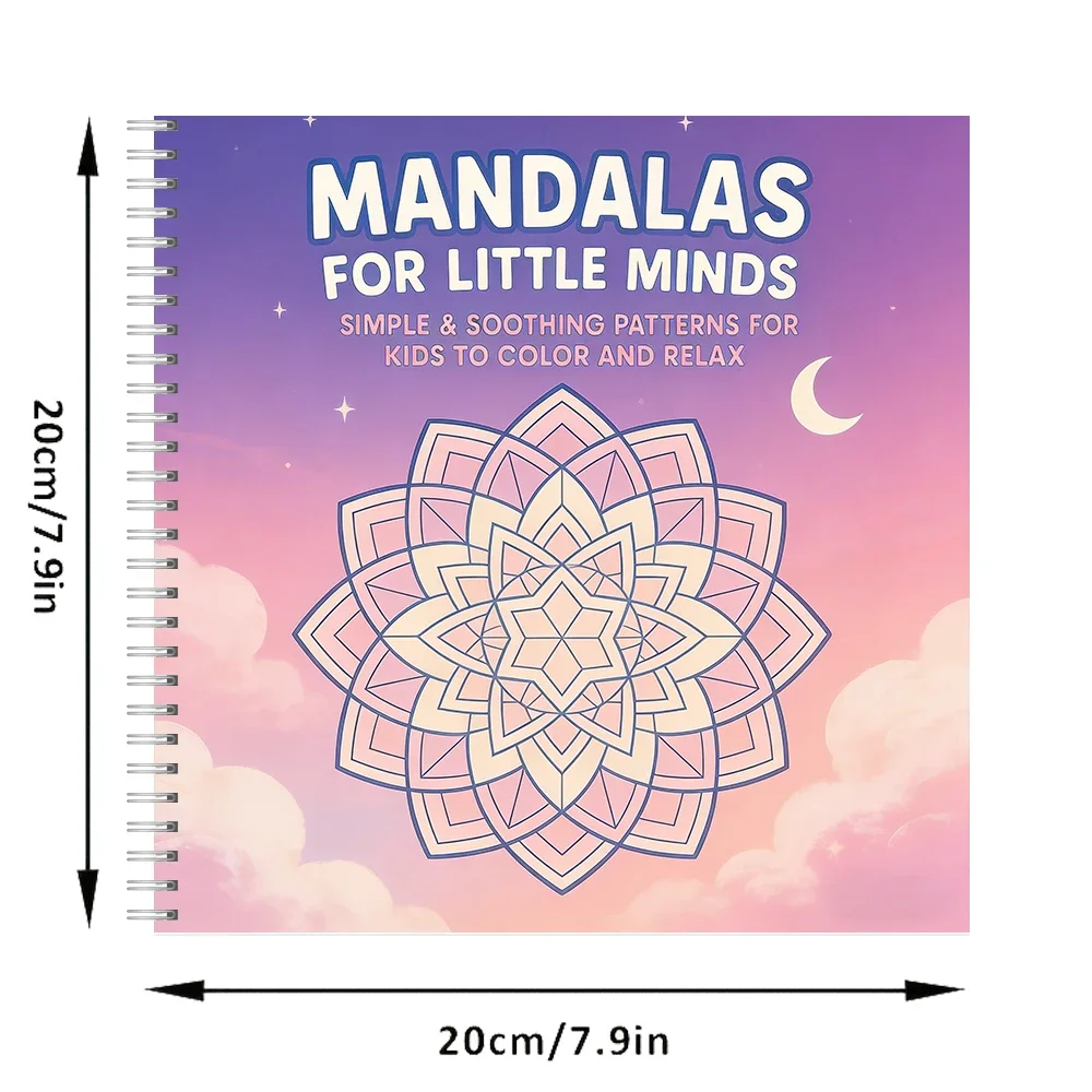 Cute Mandalas Coloring Book for Adult | Colouring Book, Birthday Day Gift, Back to School Supplies, Adults Cute Drawing Book