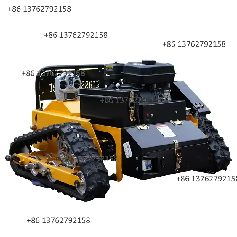 【2026】 High Quality CE Approve Paddy Field Self Propelled Lawn Mower High Quality Remote Control Flail Lawn Mower