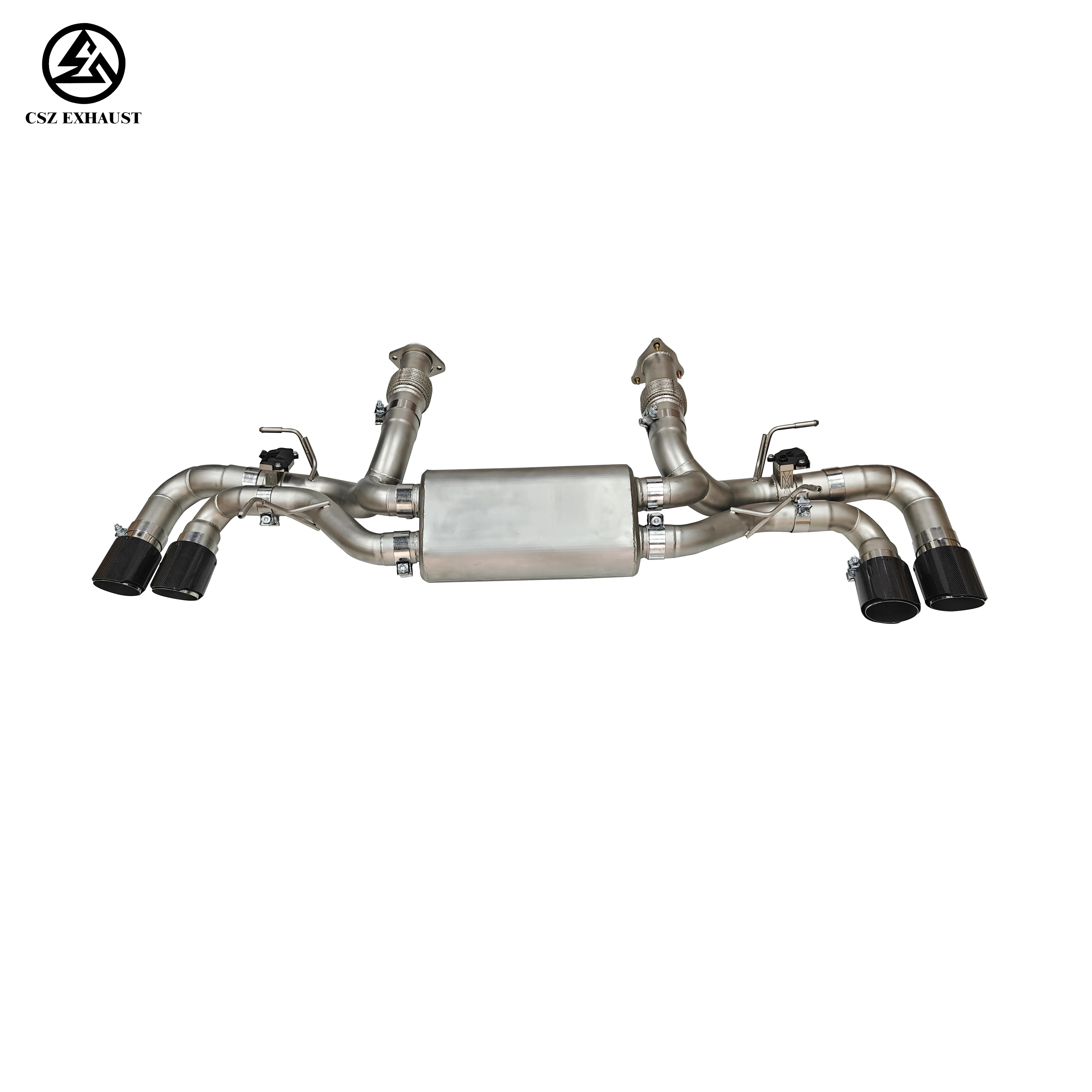 

High Quality CSZ C8 Exhaust for Chevrolet Corvette C8 6.2 Stainless Steel Valved Catback Exhaust Valvetronic Muffler