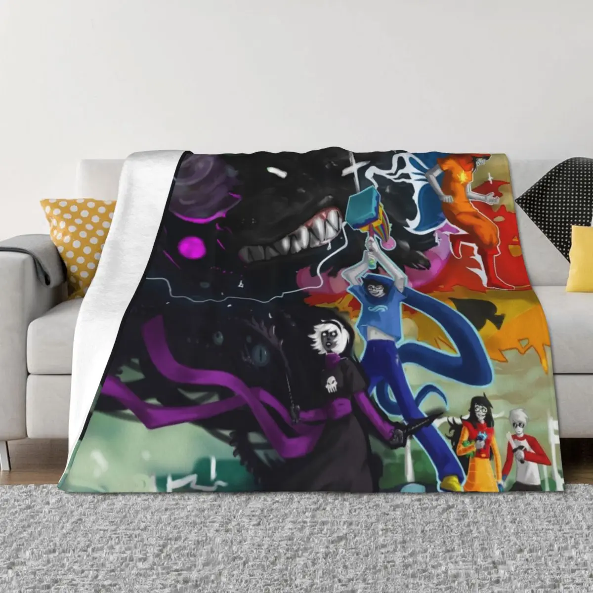 

Homestuck Day 2020 Throw Blanket Cute Plaid Nap Blankets For Bed Beach Blankets