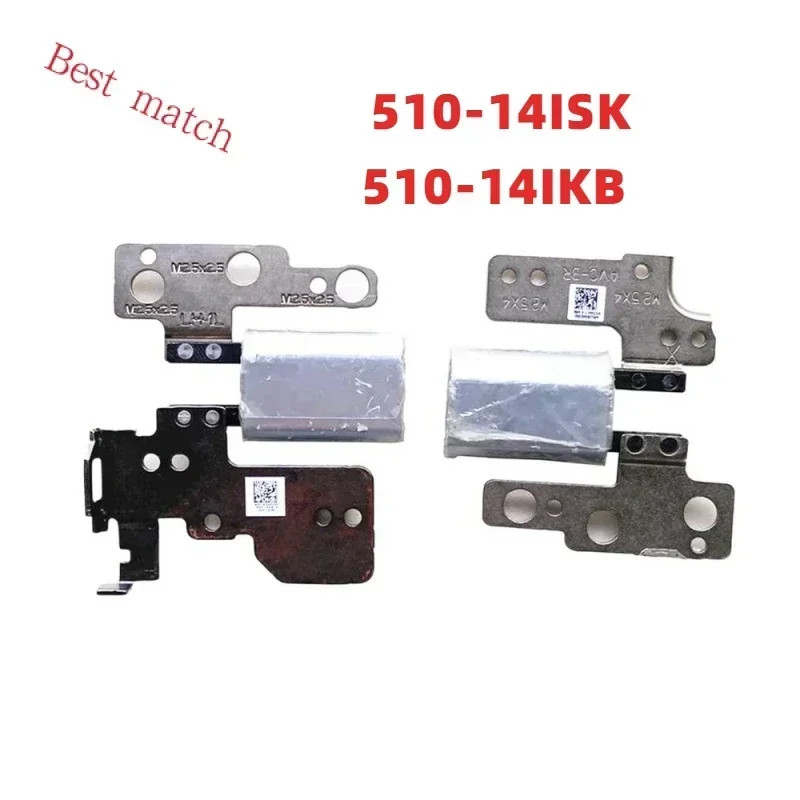 New Original For Lenovo Yoga 510-14ISK 510-14IKB Left Right LCD Hinge Support Bracket Set 5H50L45889