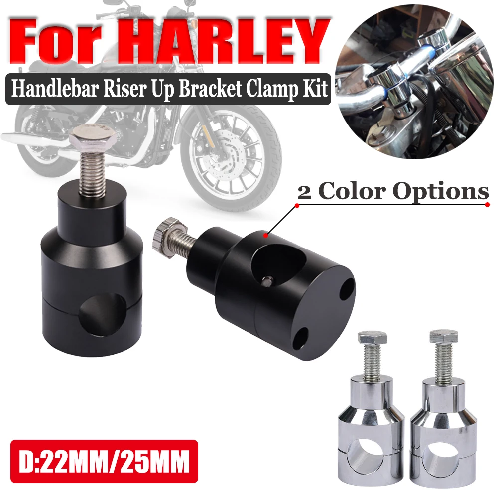 

For Harley Pan America 1250 RA1250 1250S 1250 S Sportster XL883 XL1200 XL 883 Motorcycle Accessories Handlebar Riser Up Bracket