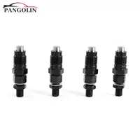 4 Uds inyector de combustible diésel 4d56 4d56t para Mitsubishi Pajero Triton Delica 2.5l piezas de motor sistema de suministro de combustible inyector de combustible