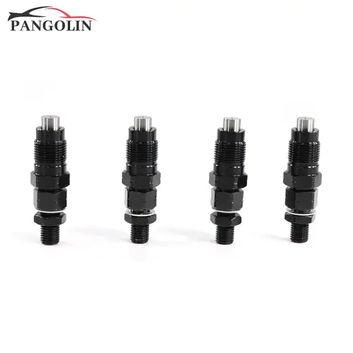 4 Uds inyector de combustible diésel 4d56 4d56t para Mitsubishi Pajero Triton Delica 2.5l piezas de motor sistema de suministro de combustible inyector de combustible