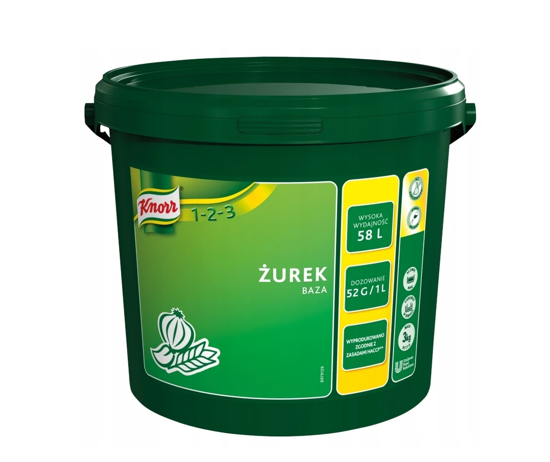 Żurek 1-2-3 Basiskübel 3kg - Knorr