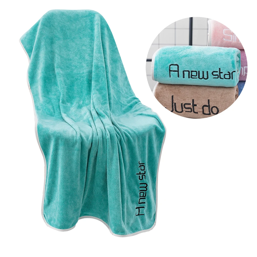 

Bath Towel Quick Drying Large Size Soft Lightweight Premium Material Absorbent Bathing Towels Oversized Beach Travel