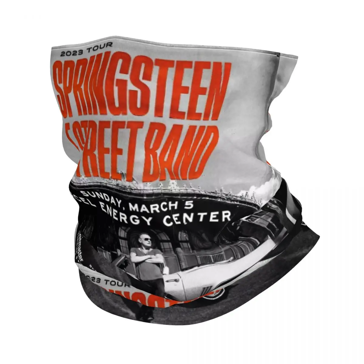 

Bruce The E Street Band Springsteen Thunder Road Bandana Neck Gaiter Printed Mask Scarf Multi-use Balaclava Outdoor Windproof