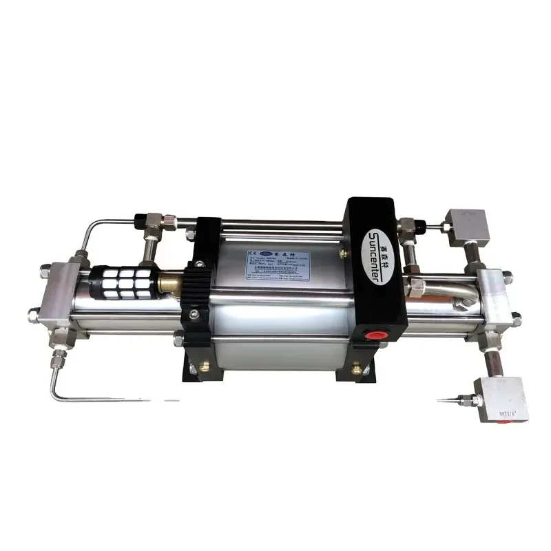 High-Pressure Stainless Steel Piston Pneumatic Gas Booster Pump with OBM/OEM Customization