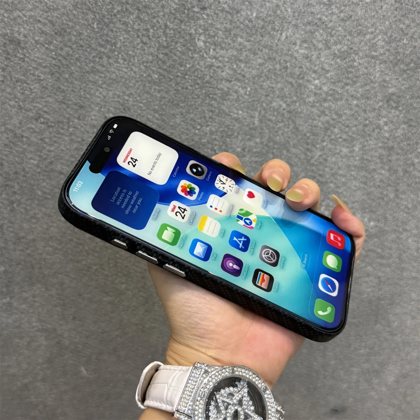 Magnetische Linsen-Hülle aus Legierung für MagSafe Handyhülle für iPhone 17 18 Pro Max 16 Pro 15 Kabelloses Laden Ultradünne Matte Hartschalen-Abdeckung – Detail 6