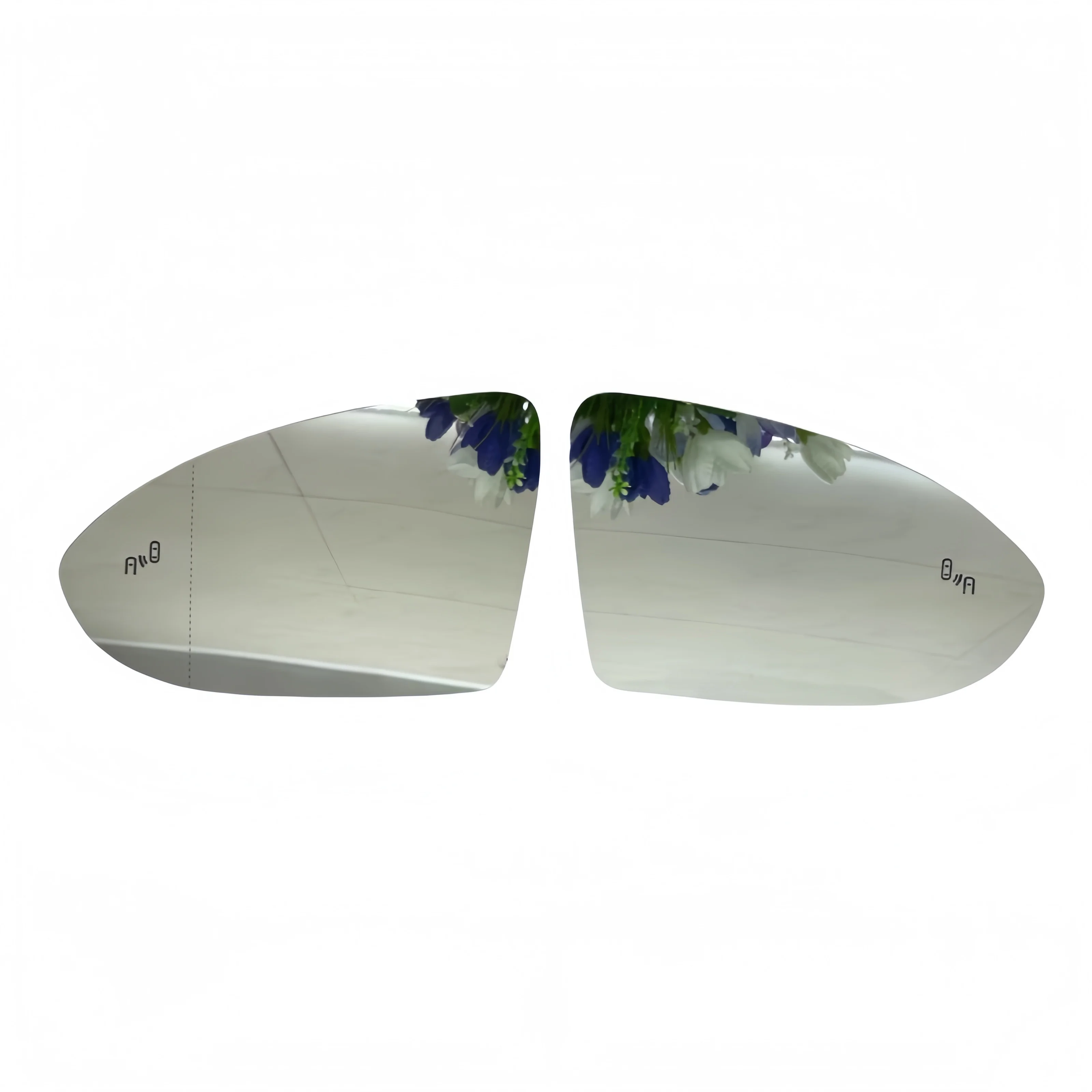 

For VW GOLF 7 7.5 VII GTI GTD GTE R-line MK7 2013-2020 (Europe Version) Auto Heated Blind Spot Warning Wing Rear Mirror Glass