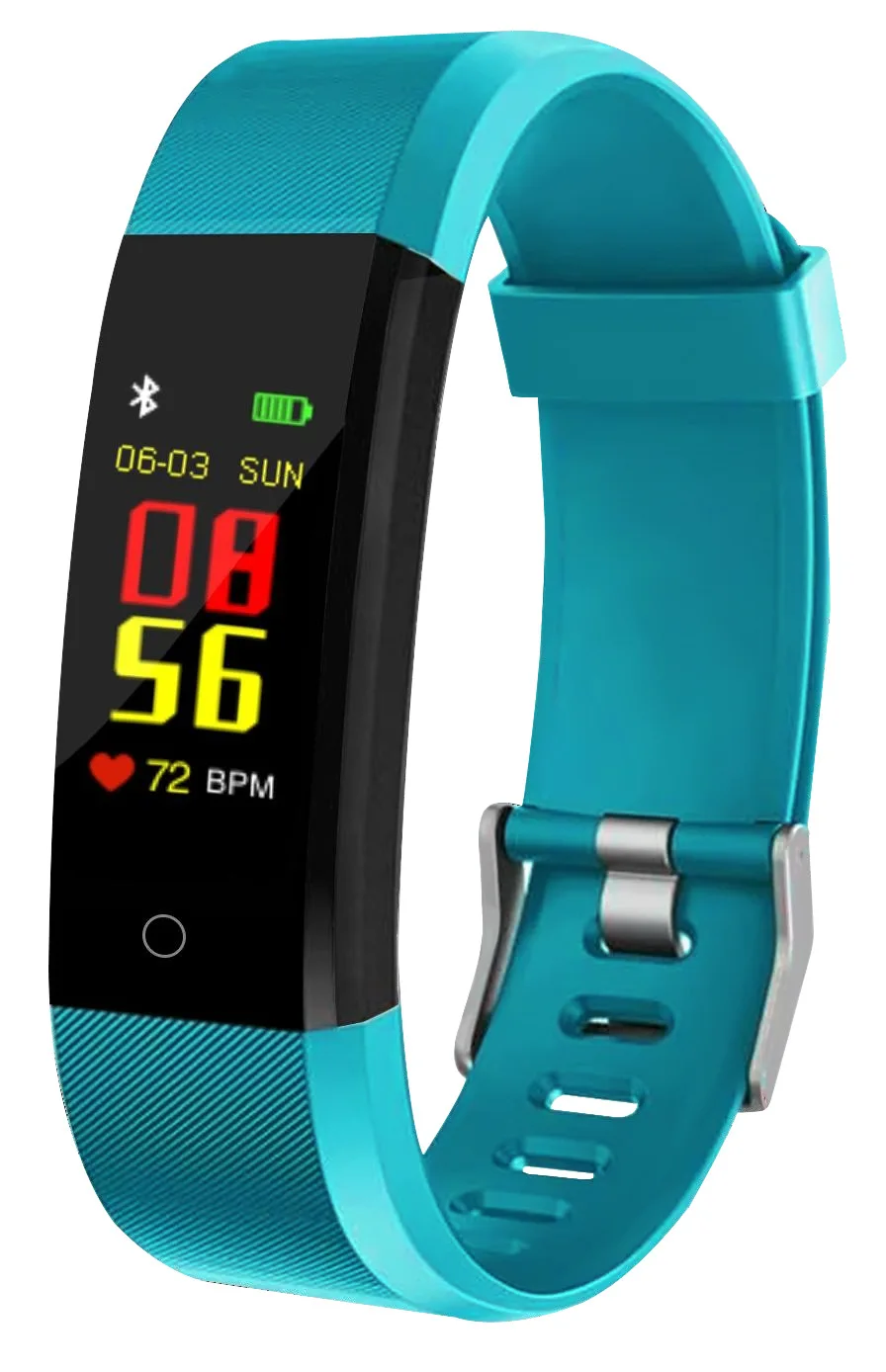 Smart Armband Stappenteller Stappenteller Calorie Fitness Smart Horloge Lopen Tracker Mannen Vrouwen Gezondheid Bloeddruk Polsband