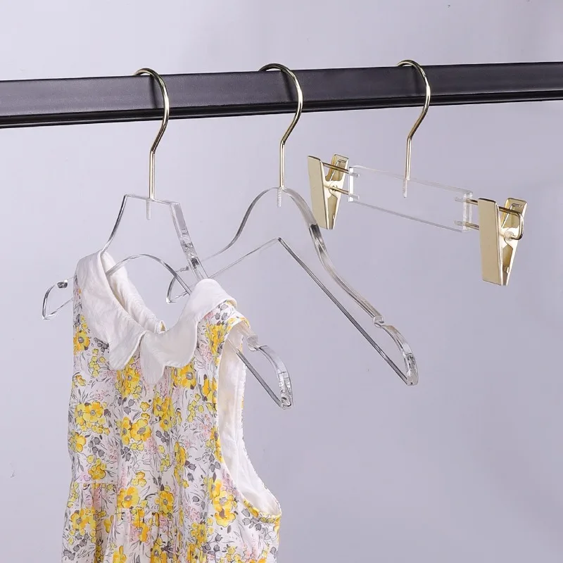 الاكريليك شماعات ملابس عدم الانزلاق بنطلون رف تجفيف معطف دعوى الفضاء توفير شماعات DIY بها بنفسك شعار رف خزانة تخزين منظمة