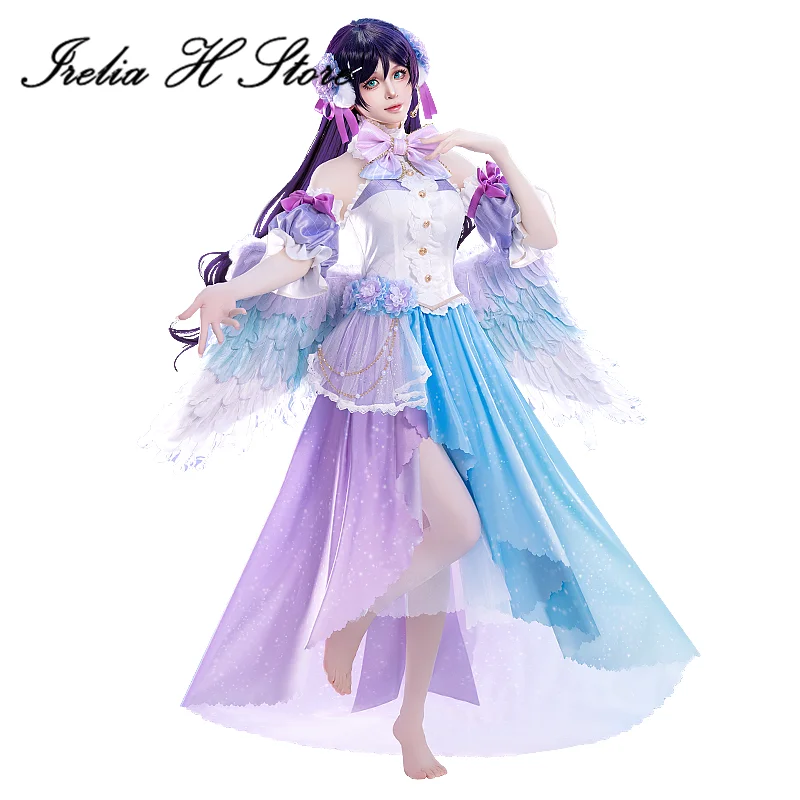 

Irelia H lovelive Nozomi Tojo карнавальный костюм женское белое платье ко Дню святого Валентина женский идол