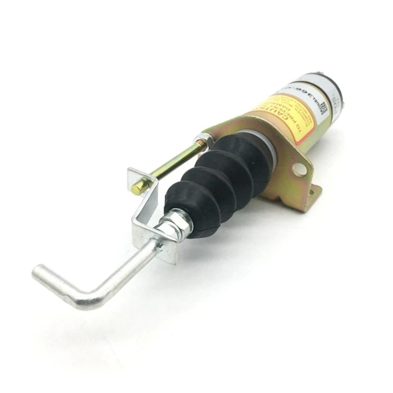 

Engine Stop Solenoid for Electric Generator 12V 24V 366-07197 366-07198 Engine, SK75-8