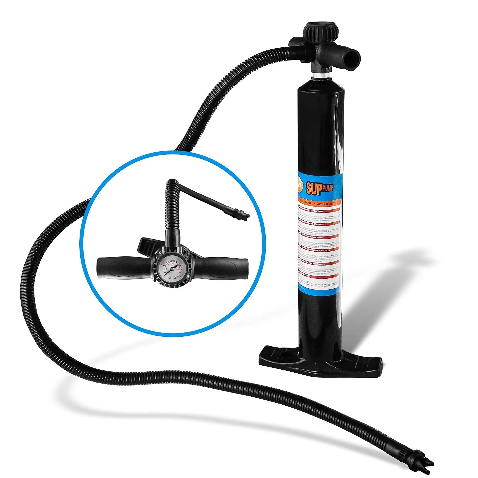 Herrwell Professional Marine Rescue Equipment Portable Inflatable Surf Jet Ski Rescue Sled Board With Teak For Lifeguard - Image 6