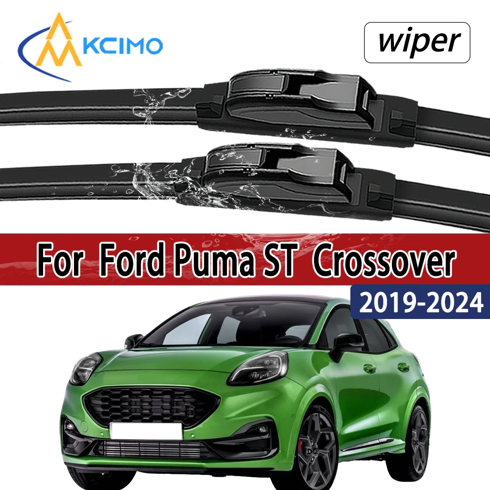 Für Ford Puma ST 2024 2023 2022 2021 2020 2019 Crossover Frontscheibe Wischer Klingen 2 stücke Windschutzscheibe Fenster Zubehör