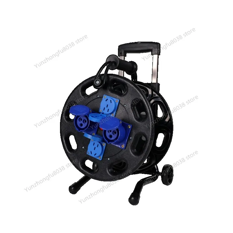 Movable Cable Tray 3-core Wire Coil Spool, Engineering Wire Coil