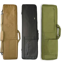 Outdoor Hunting Rifle Set Gun Bag Multi functional Soft Cotton Bag Egg Yellow Fishing Backpack Accessories