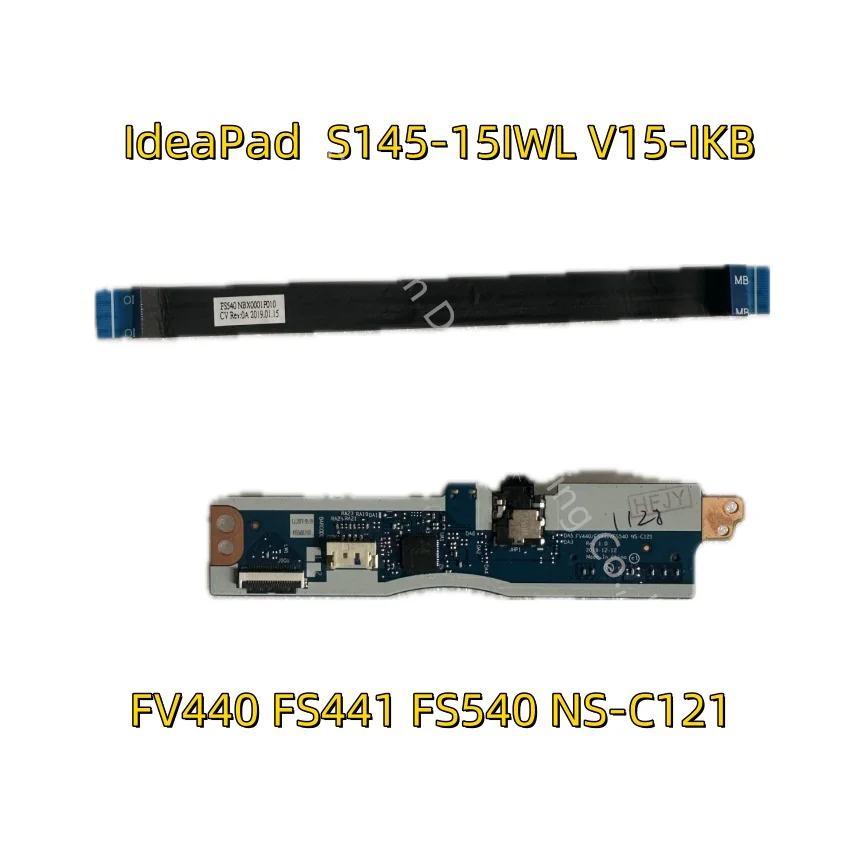 

FV440 FS441 FS540 NS-C121 для Lenovo IdeaPad S145-15 S145-15IWL SD Card Reader Audio Socket IO Board 5C50S24887