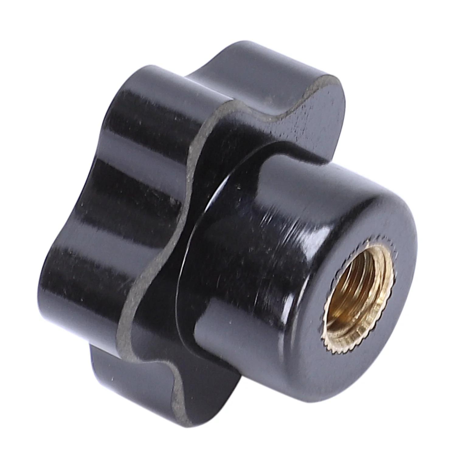 ABJS 5 unidades M8 rosca fêmea 32 mm estrela cabeça porcas de fixação botão alça