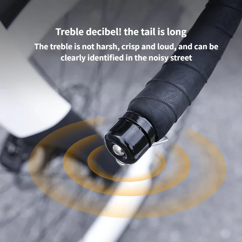 

Highway Bicycle Handlebars Blocked Bell Bent Handlebars Blocked Horns Warning Bell Riding Bike Accessories