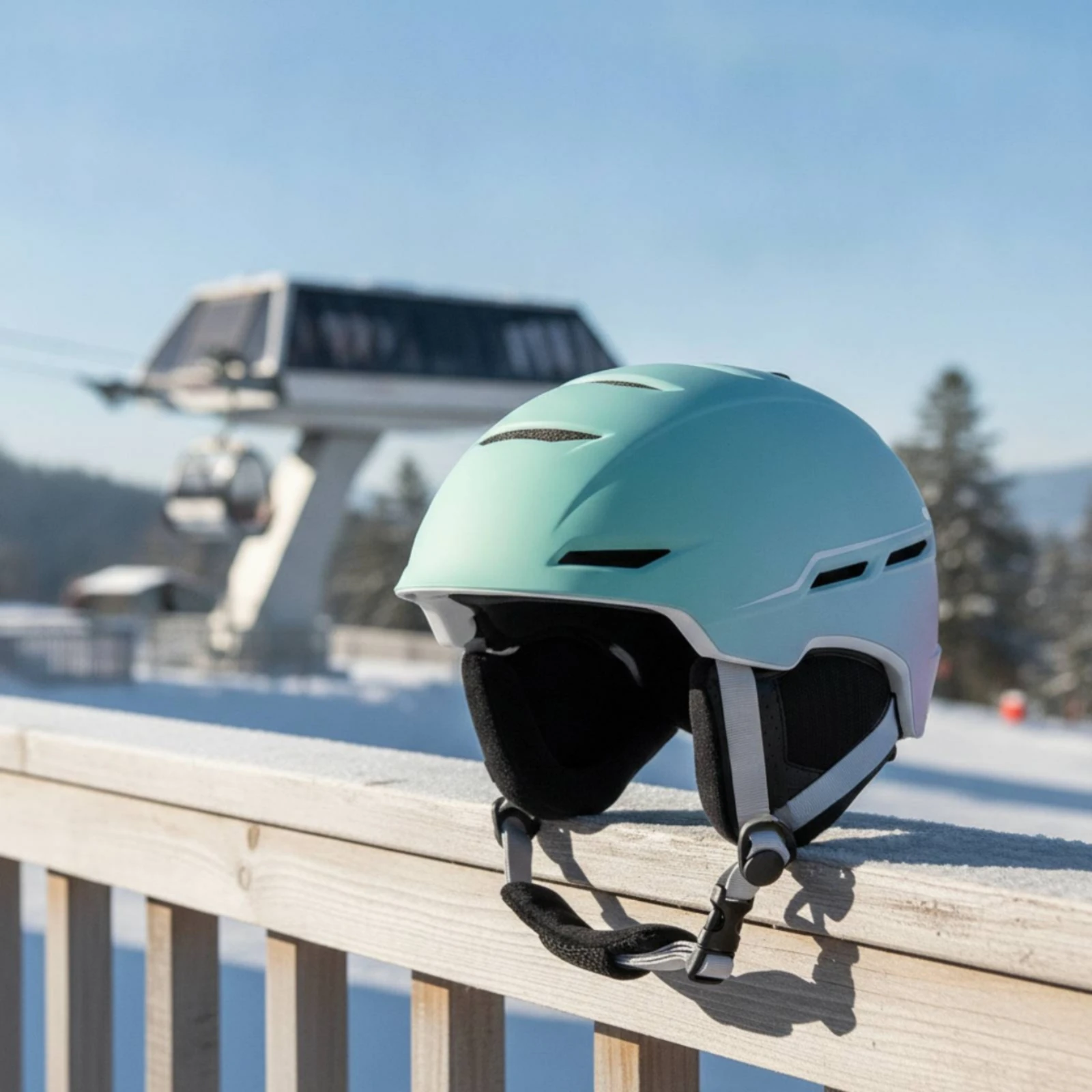 Ski and Snowboard Helmet Warm Snowboard Helmet with Padded Ear Coverage Safeguarding Sleek Fit for Skiers, Skiing, Snowboarding