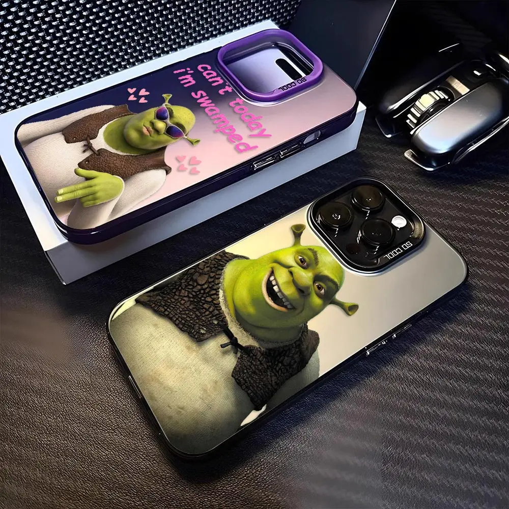 Funny Anime S-Shrek Cover Phone Case For REALME 16 15 14 13 8I 9I 10 11 12 C100 C83 C75 C67 C65 C55 C53 Shockproof Case Shell