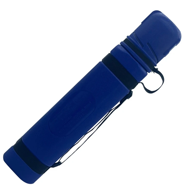 Blue 14.3LB Guard Welding Weld Electrode Rod Storage Tube Container Hold Cannister with Straps