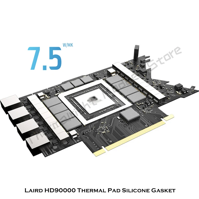 Laird HD90000 RTX 4080 4090 VRAM Memory Thermal Pad Gasket M2 SSD GPU 3080 3090 Silicone Paste 13*15mm 12Pcs