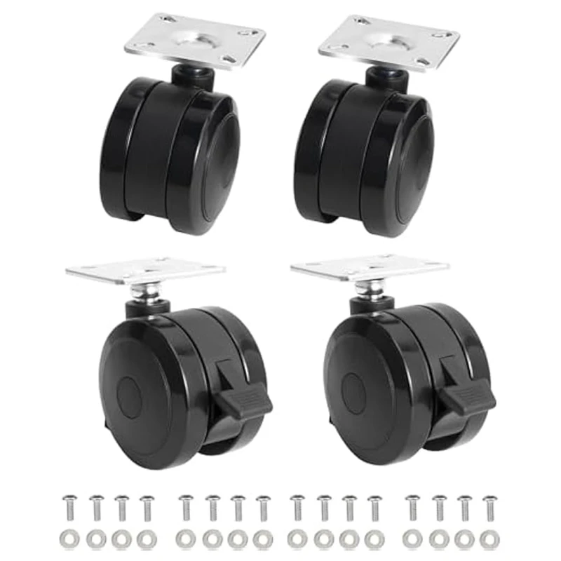 4Pack 69828 69827 Locking Caster for Spirit 200/300 Series Grills (2013 and Newer) with Up Front Controls-A32R