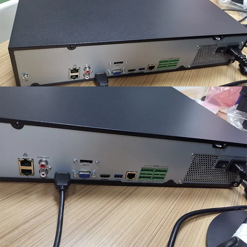4K 64 Channel NVR IP Security Camera H.265 Network Video Recorder Surveillance Camera System Commercial Project School Hospital