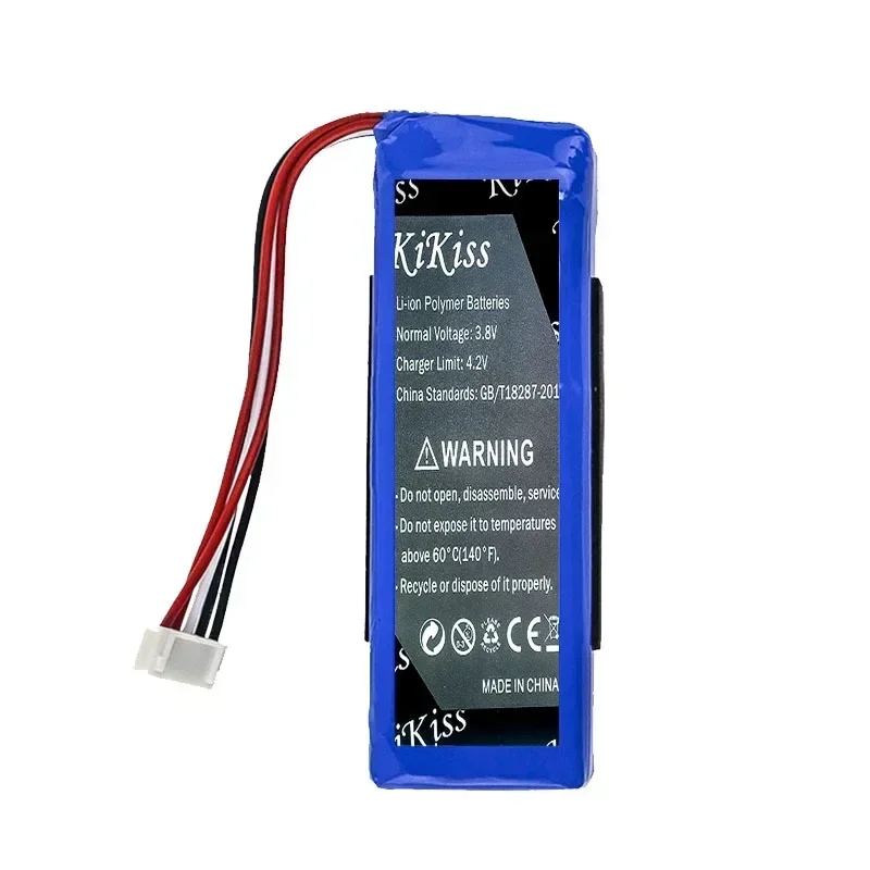 KiKiss 12000mAh GSP1029102A Replacement Battery for JBL Charge 3 Charge3 2016 2015 Charge 2 Plus 2+ Audio Speaker