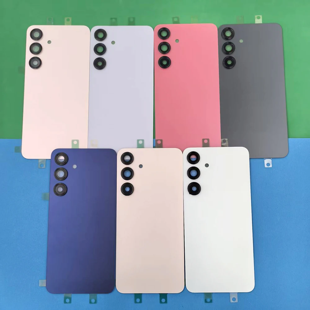 Quality Rear Glass Back Cover For Samsung Galaxy S25Plus SM-S936B Rear Battery Door Housing Replacement Back Panel +Camera Lens