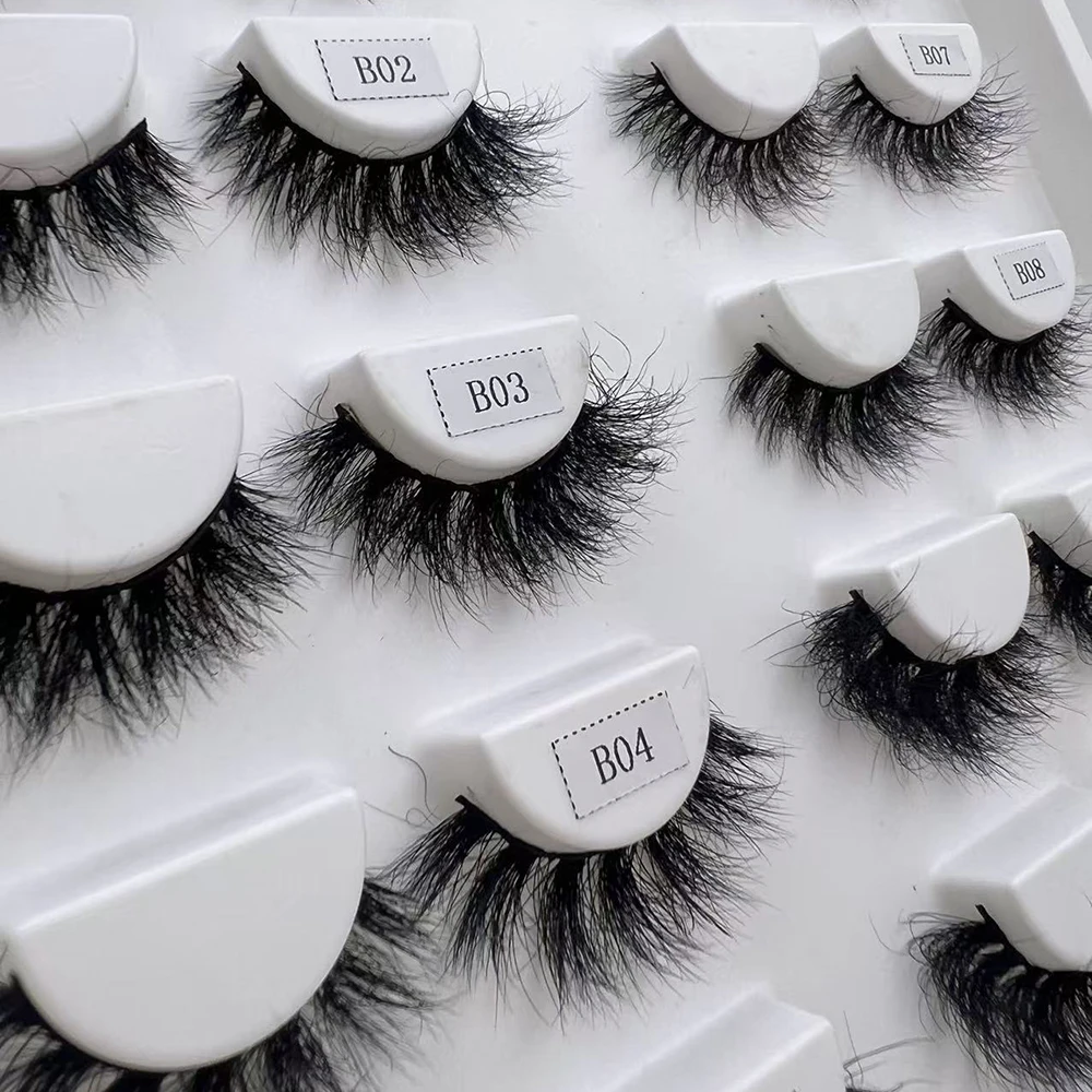 5D Mink Lashes Soft Furry Fluffy Short Natural Eyelashes 100% Cruelty-Free Reusable Makeup for Enhanced Eye Look