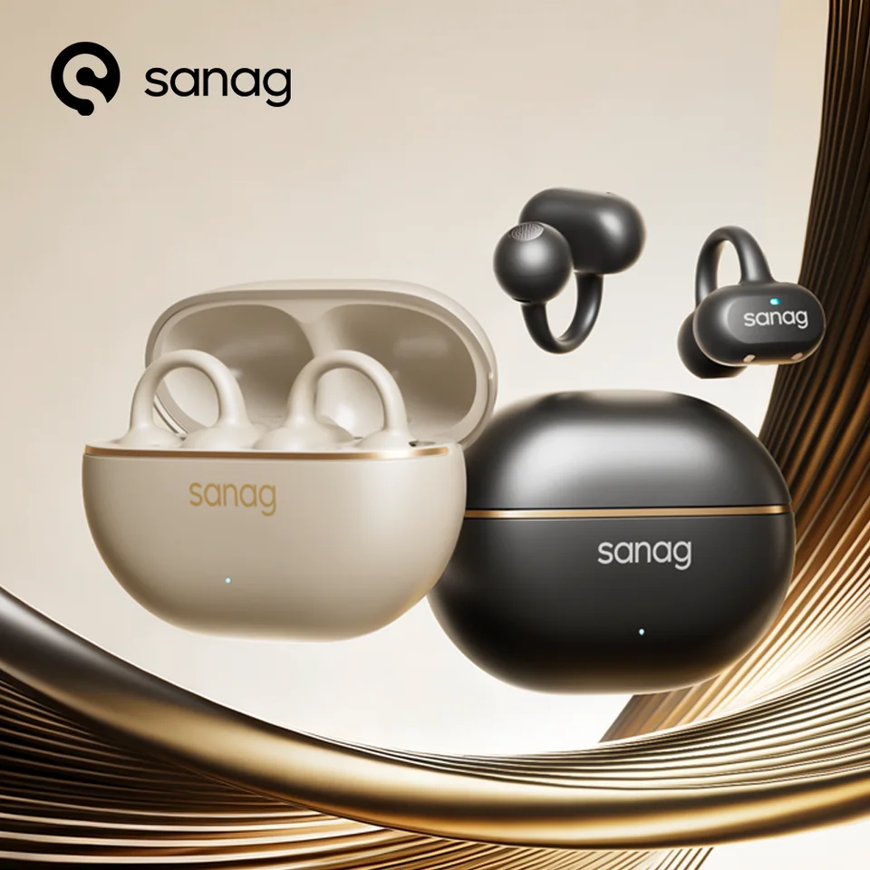 Sanag Z50 Ultra Open Ear Clip on Bluetooth Earphone HiFi Sound OWS