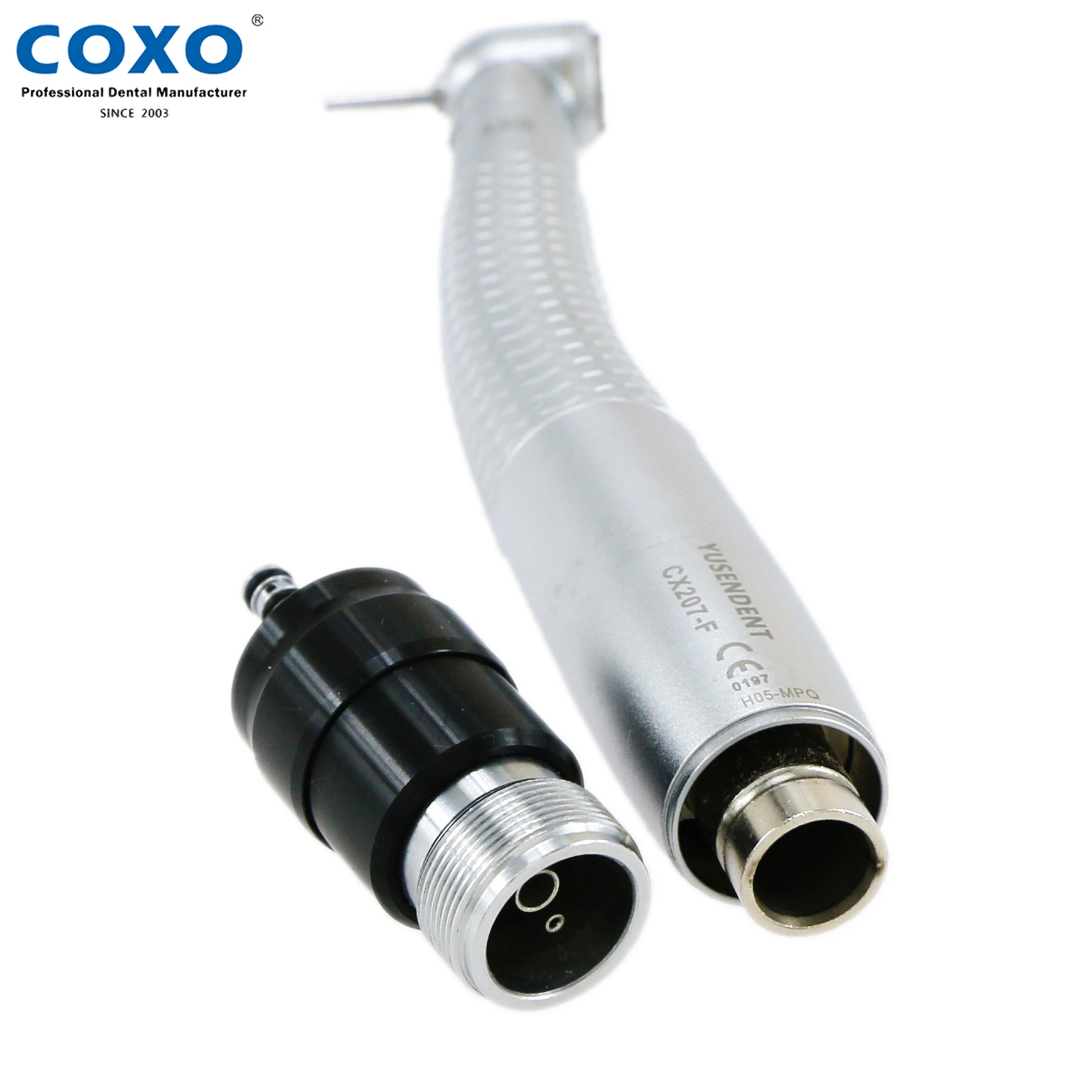 Dental LED High Speed Handpiece Small Miniature Head Quick Coupling Push Button E Generator Air Turbine Handpiece Fit NSK B2/M4