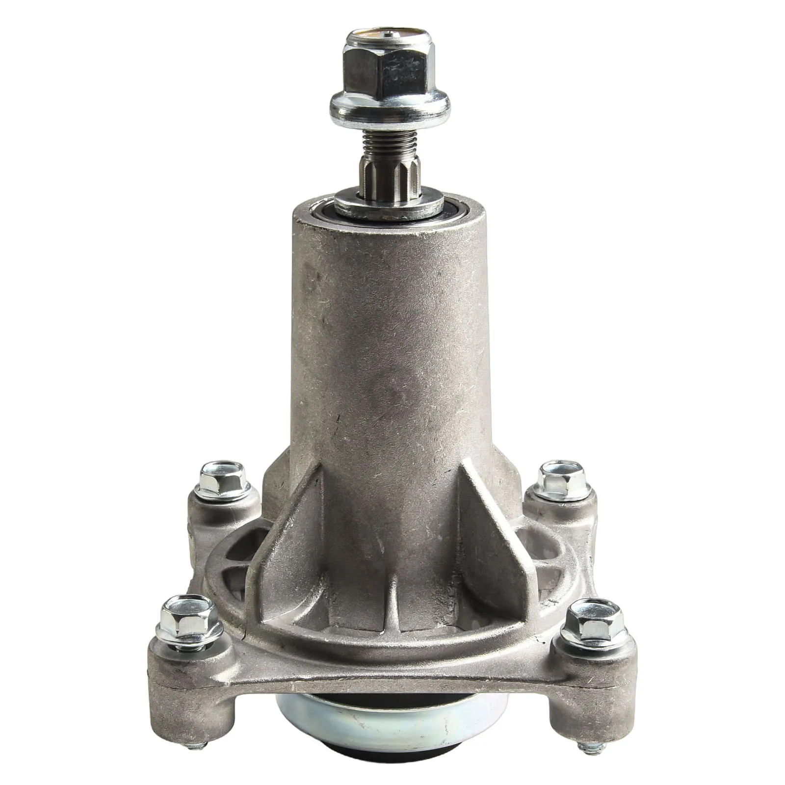 Lawn Mower Spindle Unit Suitable for Common Deck Sizes Includes Essential Components to Fit Models Like Pro P54ZX and Others