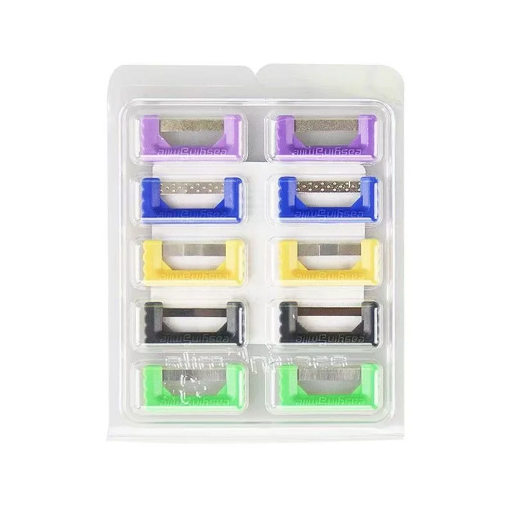 10 Pcs Dental Orthodontic Interproximal stips enamel reduction polishing Strips Dentistry stripping kit serrated saw for dentist