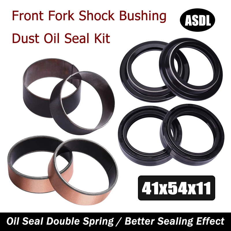 Front Fork Bushing Dust Oil Seal For HONDA CB CBF CBR 600 F S NS RR R NTV XL CBR600RR CBR600F CB600F Hornet CBF600 CBR600 F2 F3