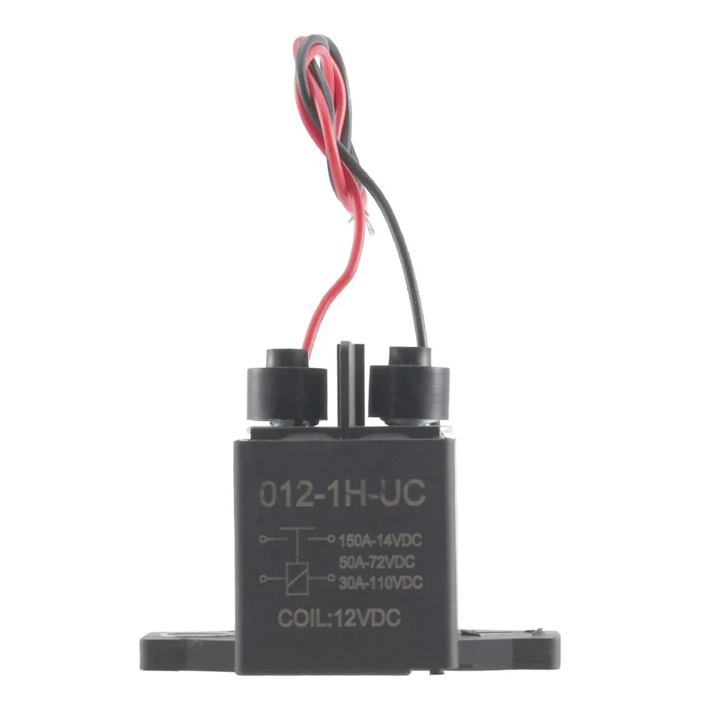 

Auto Car Relay 12V 150A Normally Open Contact Form for Automobile Electronic Control Device Accessory