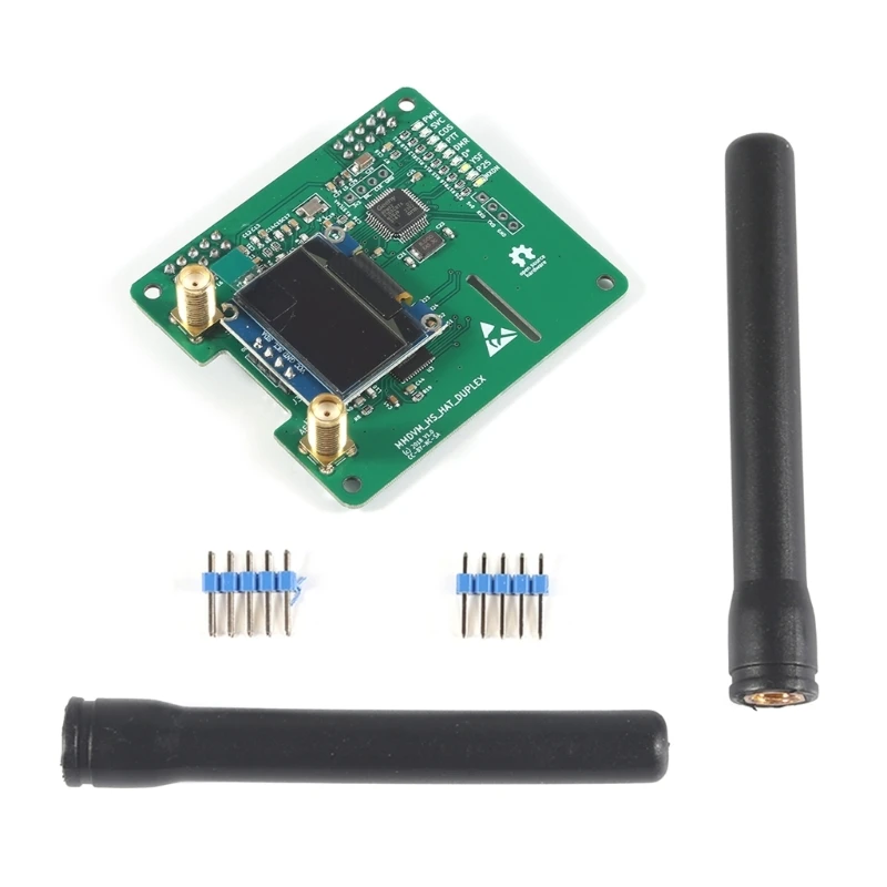 MMDVM Duplex Hotspot Modulo Scheda Doppio Cappello No USB con Intestazioni Pin Antenna Dropship