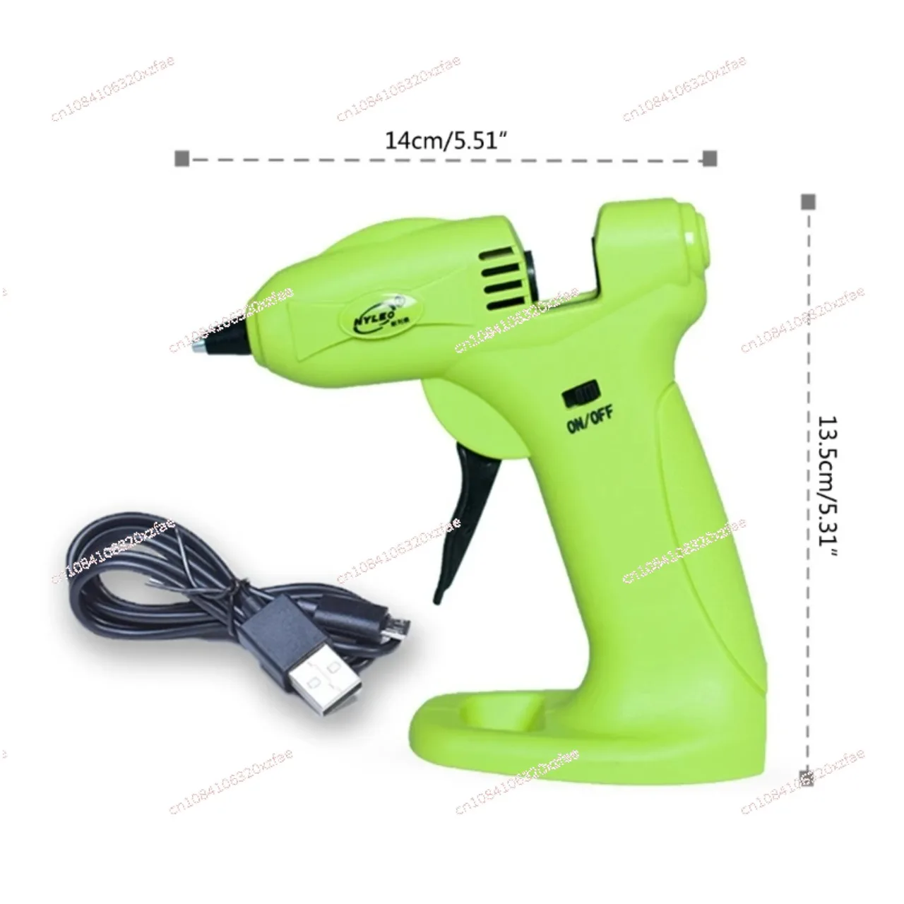 7mm GlueSticks Industrial Guns Heat Temperature Thermo Electric Repair 51BD Household Lithium Electrothermal GlueGun