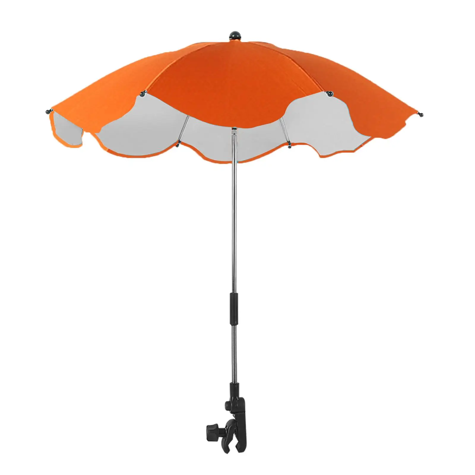 

Baby Stroller Umbrella , Universal Stroller Umbrella with Adjustable Arm, Folding Stroller Parasol for Outdoor Beach
