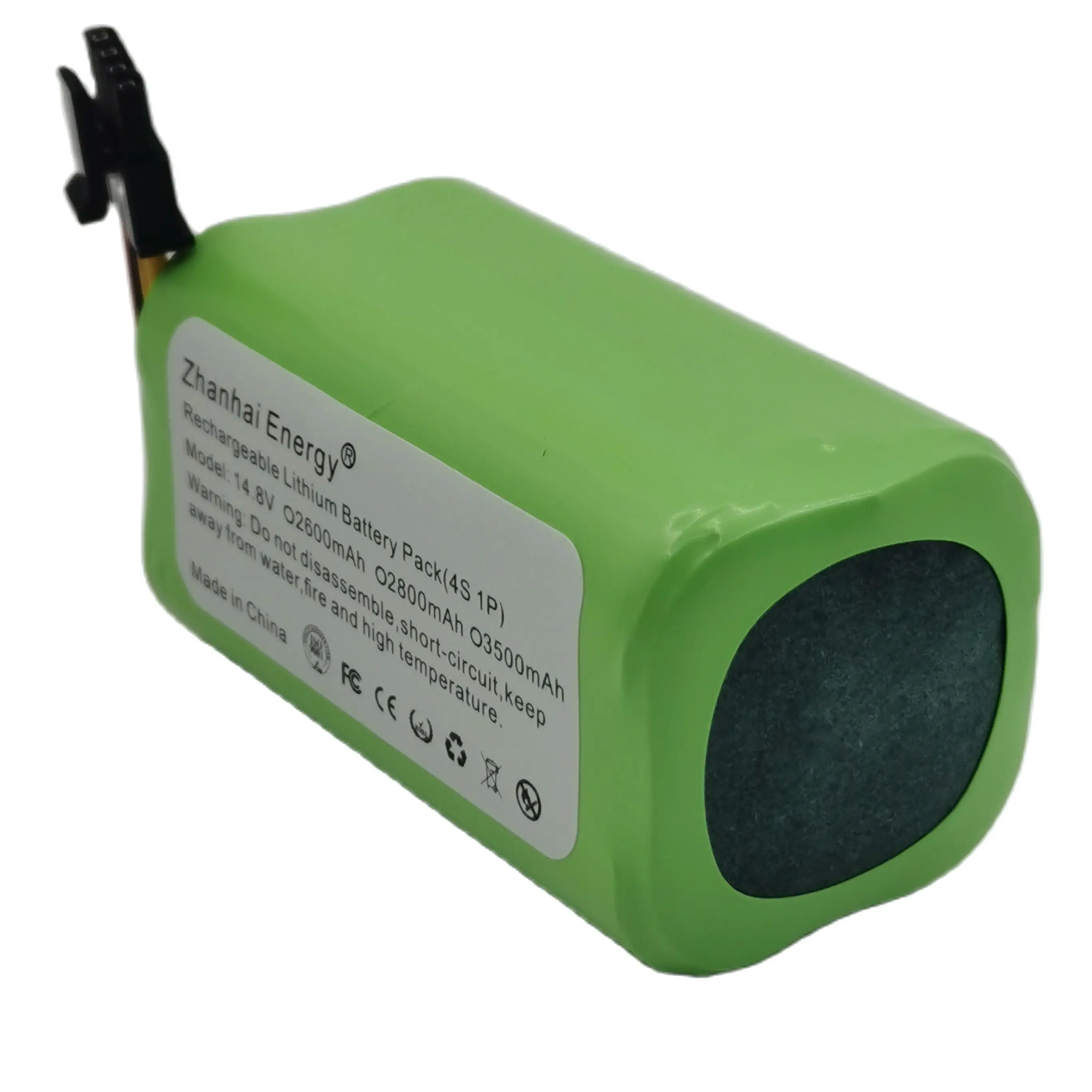 بطارية 14.4 فولت 14.8 فولت 3500mAh 2800mAh 2600mAh 18650 ليثيوم أيون قابلة للشحن لروبوت كنس Cecotec Conga 1290 1390 1490 1590